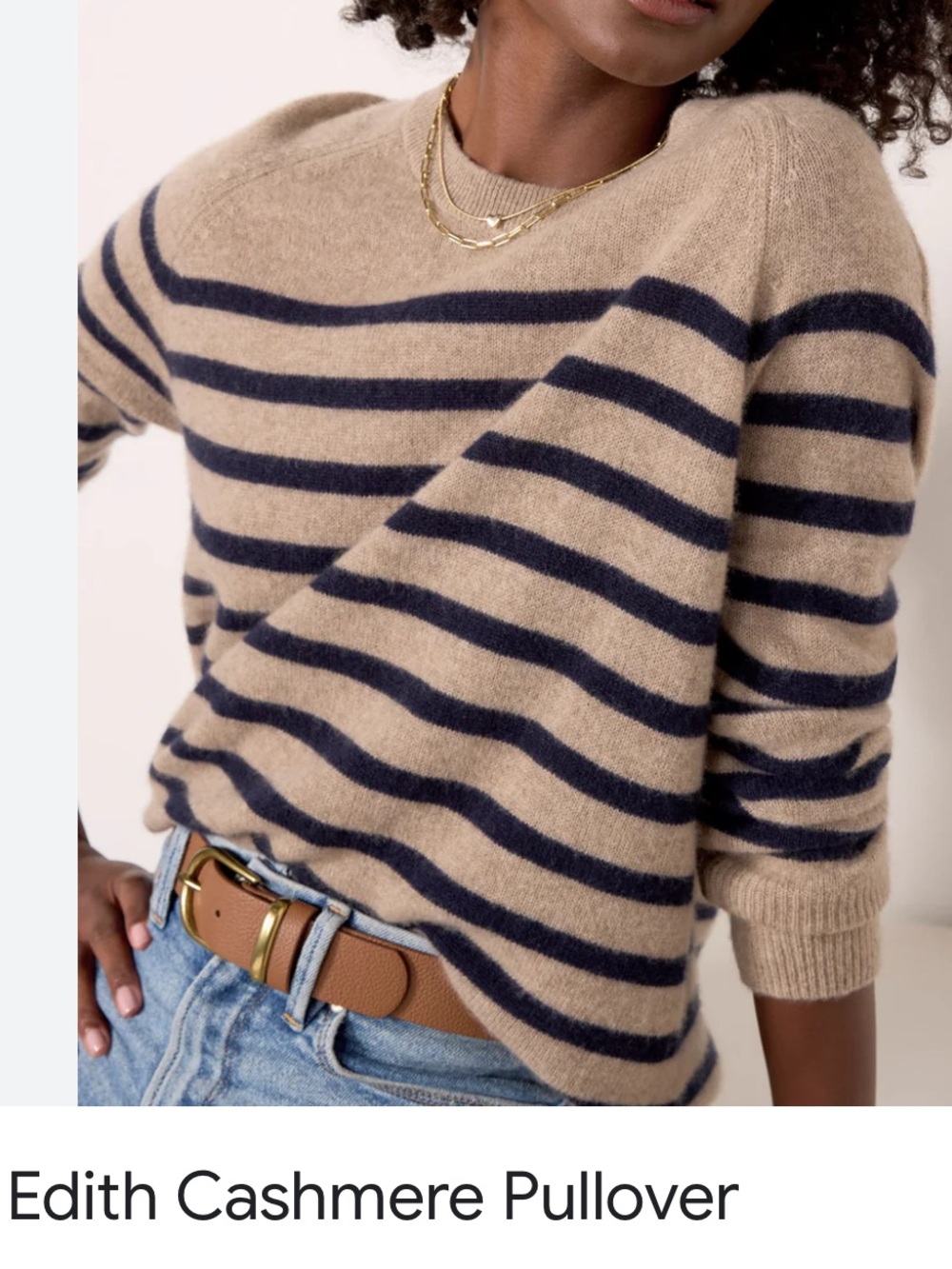 Evereve Edith Cashmere Pullover